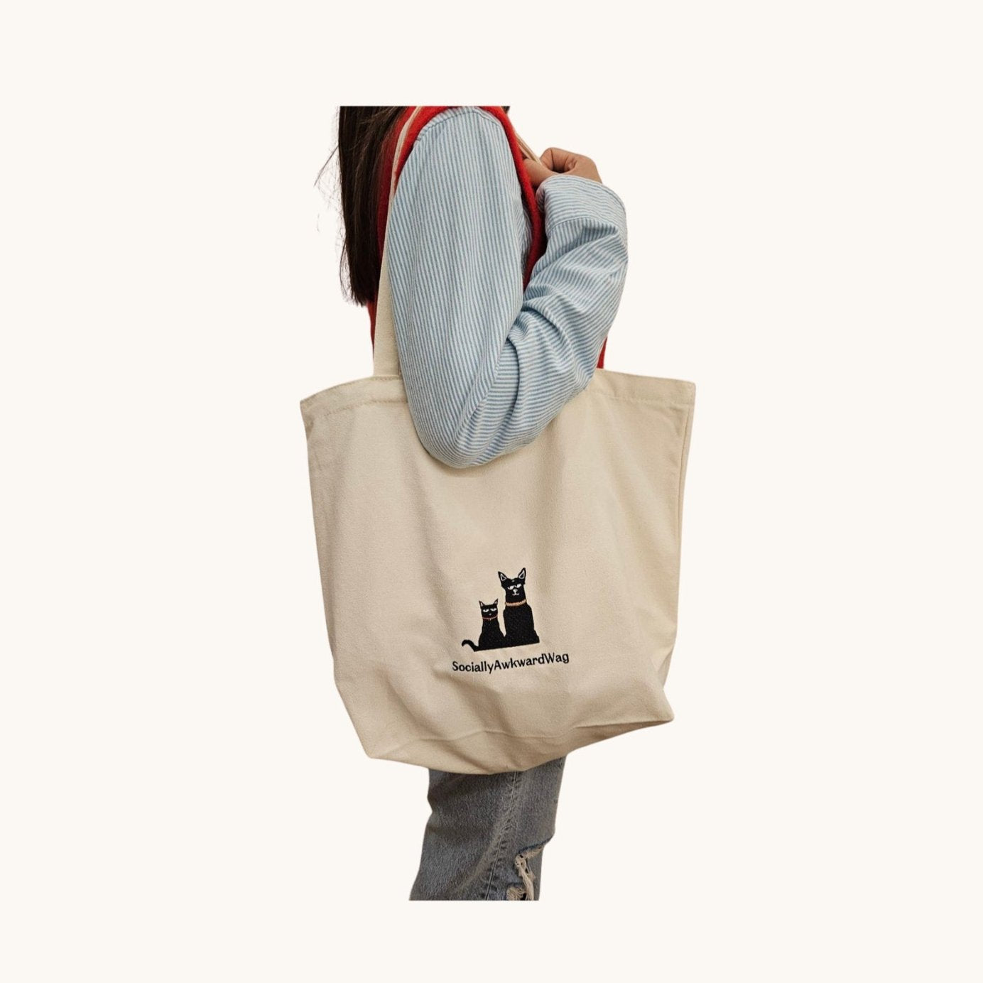 SoAwk 萬用帆布袋 Canvas tote bag